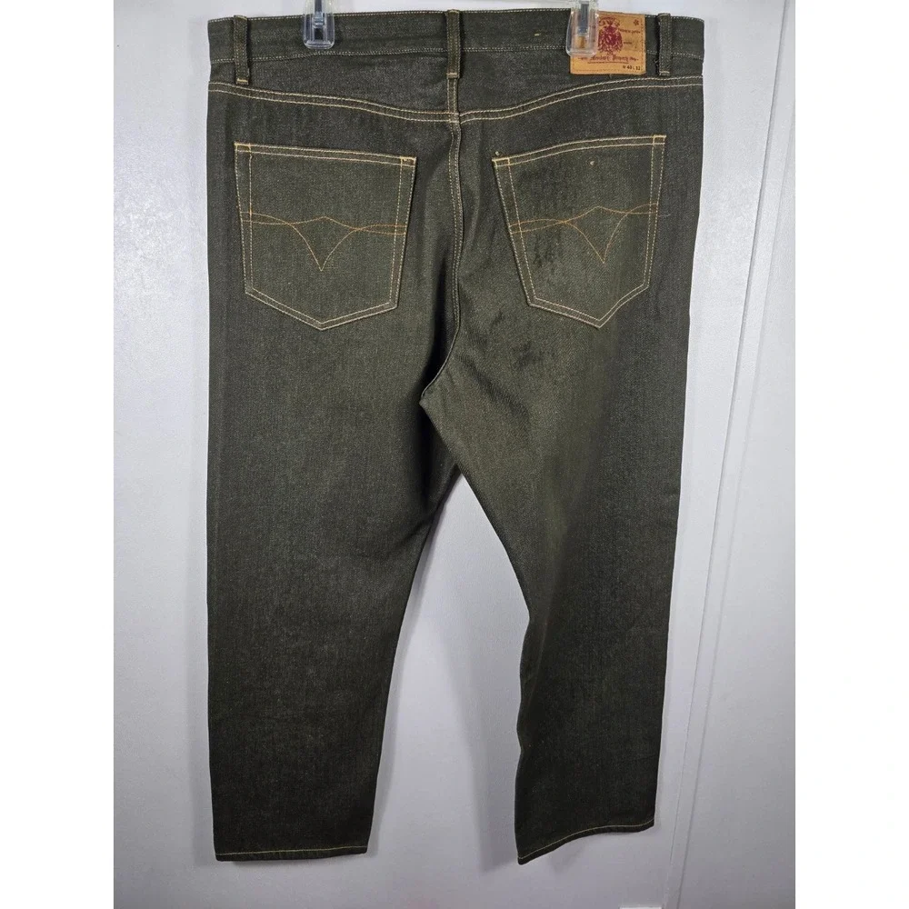 Member's Property Premium Denim Jeans‎ W40 L32 Dark Wash Straight Leg